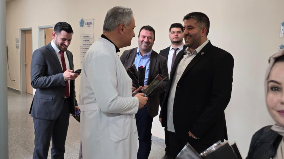 NECMETTİN ERBAKAN ÜNİVERSİTESİ TIP FAKÜLTESİ HASTANESİNE ZİYARET